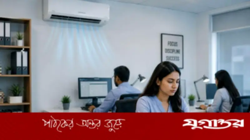 অফিসে দীর্ঘক্ষণ এসিতে থাকার ক্ষতিকর প্রভাব ও সতেজ থাকার উপায়