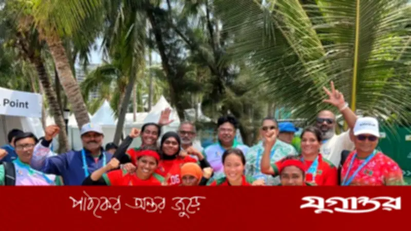 থাইল্যান্ডকে হারিয়ে এশিয়ান বিচ গেমসে বাংলাদেশের মেয়েদের শুভ সূচনা