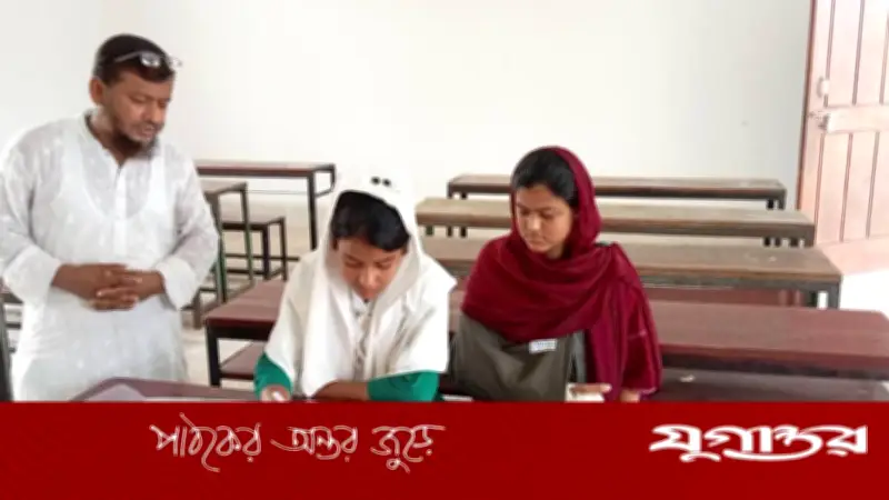 ইউএনওর হস্তক্ষেপে শ্রুতিলেখকের সহায়তায় এসএসসি পরীক্ষা দিল বিথী