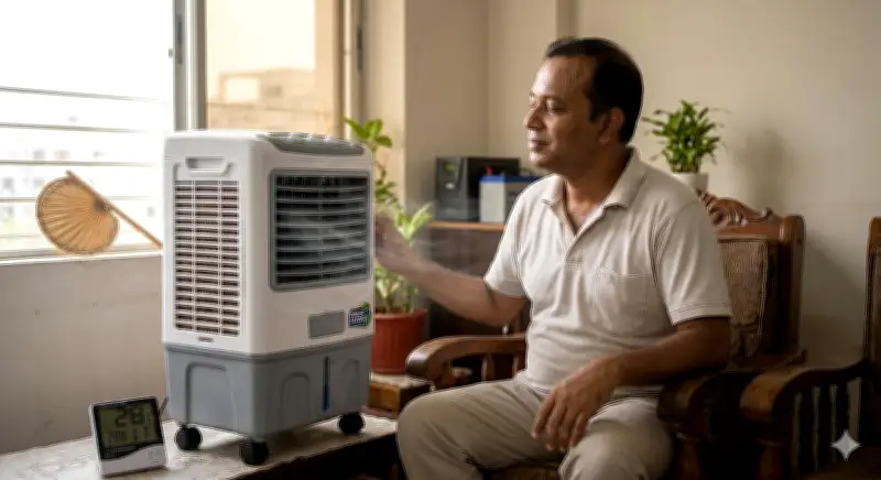 গরমে ভরসা দেশি এয়ারকুলার, খরচ কম শীতলতা বেশি