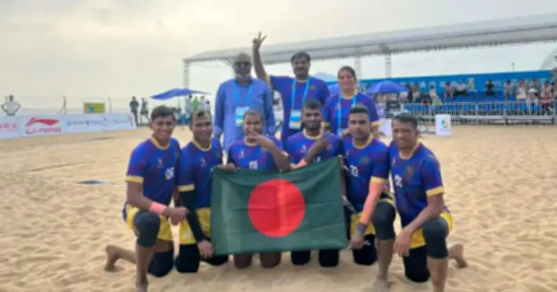 এশিয়ান বিচ গেমস কাবাডিতে বাংলাদেশের দুই জয়