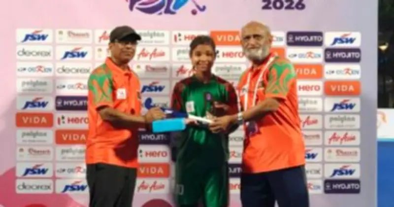 এশিয়ান গেমস বাছাইয়ে বাংলাদেশের নারী হকি দলের দারুণ লড়াই