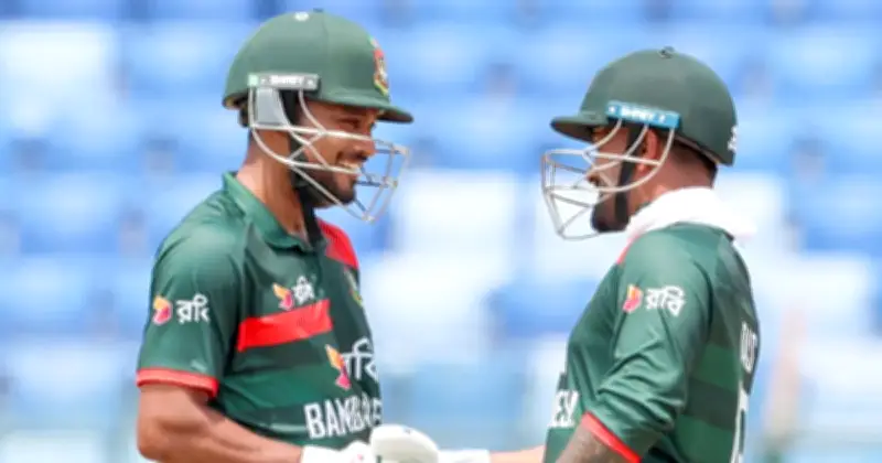 নাজমুল হোসেন শান্তর সেঞ্চুরিতে সিরিজ জয় বাংলাদেশের