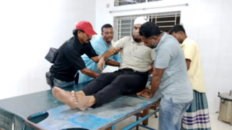 ফরিদপুরে বিরোধের জেরে বিএনপি নেতা ও ভাতিজা গুরুতর আহত