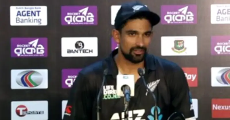 রিশাদের প্রশংসায় নিউজিল্যান্ডের ইশ সোধি