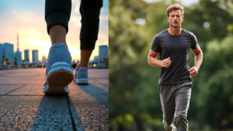 শরীর ও মন সতেজ রাখতে হাঁটা নাকি দৌড়ানো বেশি উপকারী?