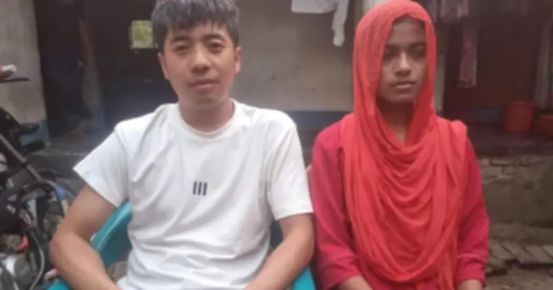 প্রেমের টানে চীন থেকে কুষ্টিয়ায় এলেন যুবক, বিয়ে করে স্থানীয় তরুণীর সাথে