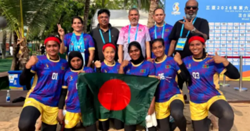 বাংলাদেশ নারী কাবাডি দলের এশিয়ান বিচ গেমসে সেমিফাইনাল নিশ্চিত