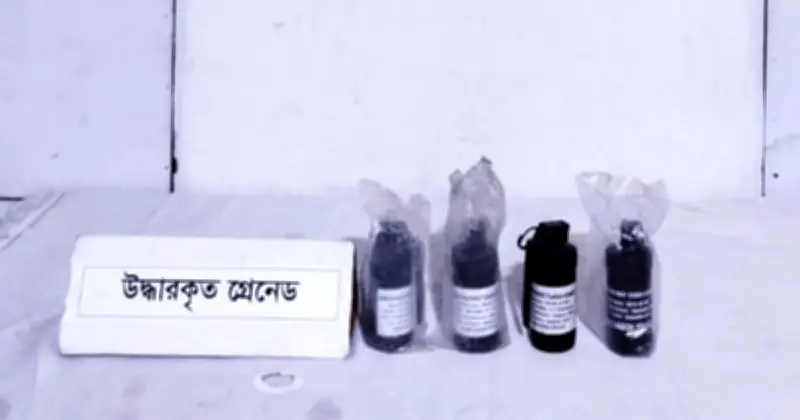 কামরাঙ্গীরচরে পুলিশের লুট হওয়া ৪ টিয়ার গ্যাস গ্রেনেড উদ্ধার