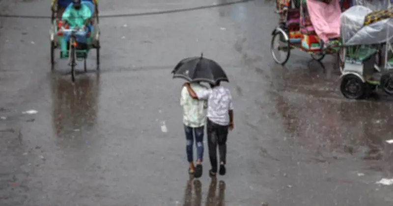 দীর্ঘ তাপপ্রবাহের পর রাজধানীতে বৃষ্টি, স্বস্তি ফিরেছে