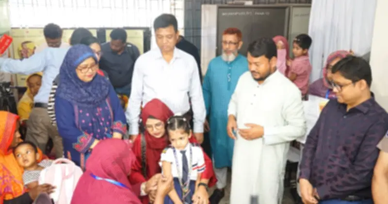 রাজশাহী বিভাগে এমআর টিকাদান অভিযানের অগ্রগতি পর্যালোচনা সভা