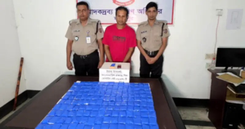 ফরিদপুরে ত্রিশ হাজার ইয়াবাসহ মাদক ব্যবসায়ী গ্রেফতার