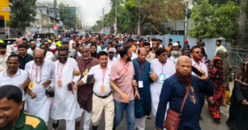 যশোরে তারেক রহমানের জনসভা, মিছিলে মুখরিত শহর