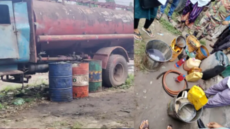 পদ্মা ডিপো থেকে ১০ ব্যারেল জ্বালানি তেল জব্দ