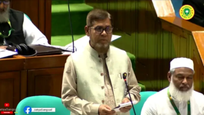 গণভোটের রায় অগ্রাহ্য: সংসদে প্রশ্ন জামায়াত এমপির