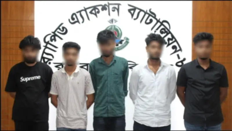 ছাত্রীদের ছবি বিক্রি: টেলিগ্রাম চক্রের পাঁচ সদস্য গ্রেপ্তার
