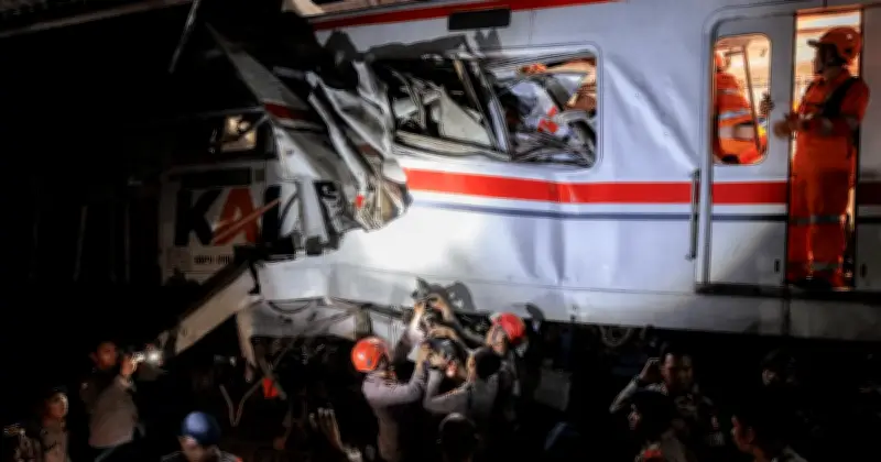 জাকার্তায় ট্রেন সংঘর্ষে নিহত ৫, আহত ৭৯