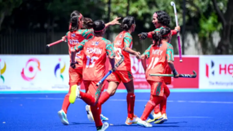 প্রথমবার অংশ নিয়ে এশিয়ান গেমসে বাংলাদেশের মেয়েদের হকি দল