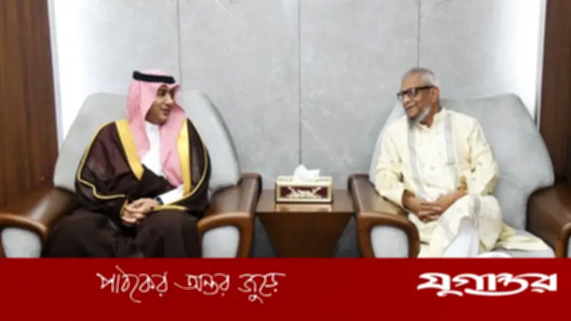 প্রবাসী কল্যাণ মন্ত্রীর সঙ্গে সৌদি রাষ্ট্রদূতের সাক্ষাৎ