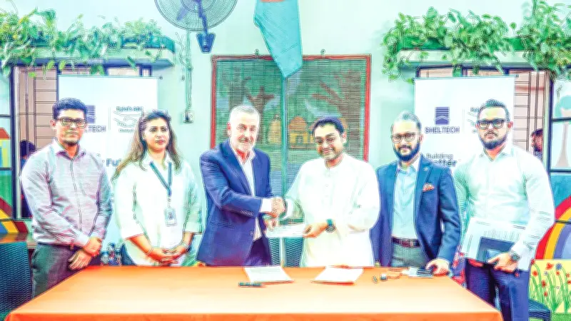 শেল্টেকের পৃষ্ঠপোষকতায় এগলাল'স এবিসি চ্যারিটি স্কুল