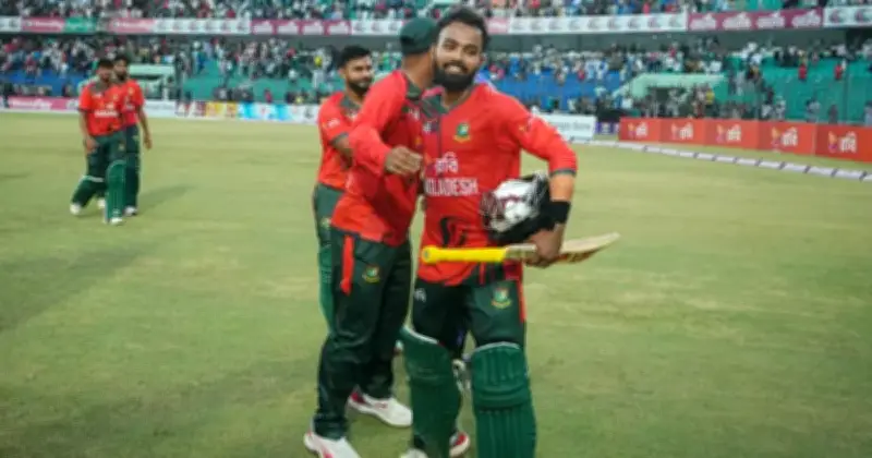 হৃদয়ের ঝড়ো ইনিংসে নিউজিল্যান্ডের বিপক্ষে জয়ে শুরু বাংলাদেশের