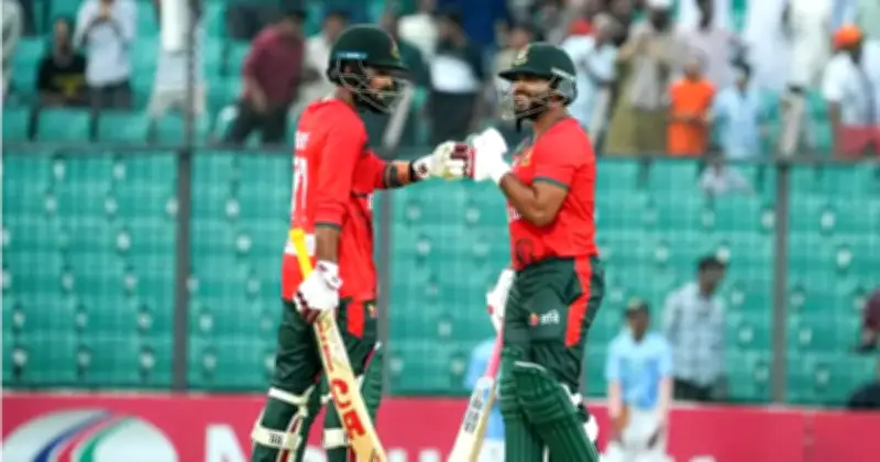 ঘরের মাঠে টি-টোয়েন্টিতে সর্বোচ্চ রান তাড়ায় নতুন রেকর্ড বাংলাদেশের