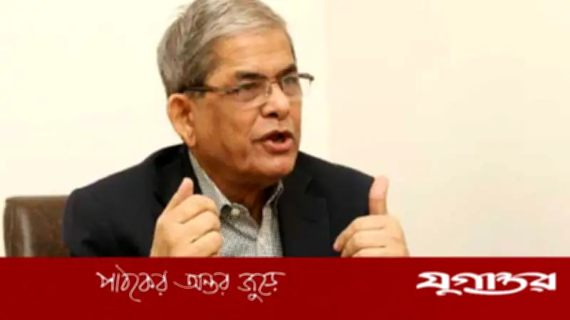 ওয়াসার পানি নিয়ে অসন্তোষ প্রকাশ মন্ত্রী মির্জা ফখরুলের