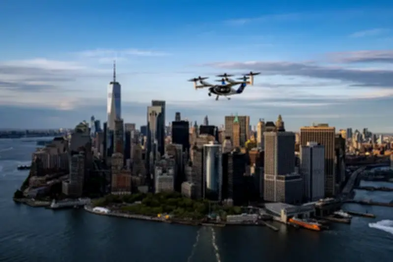 নিউইয়র্কে এয়ার ট্যাক্সির সফল পরীক্ষামূলক উড্ডয়ন