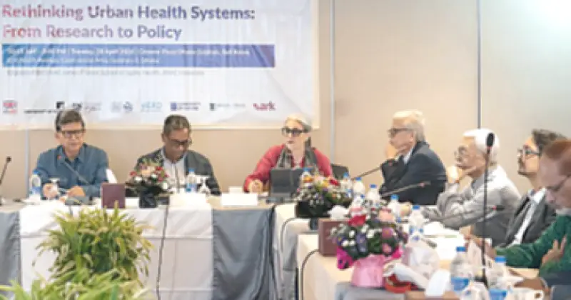 শহরের স্বাস্থ্যব্যবস্থা পুনর্বিবেচনা: গবেষণা থেকে নীতি নির্ধারণে আলোচনা