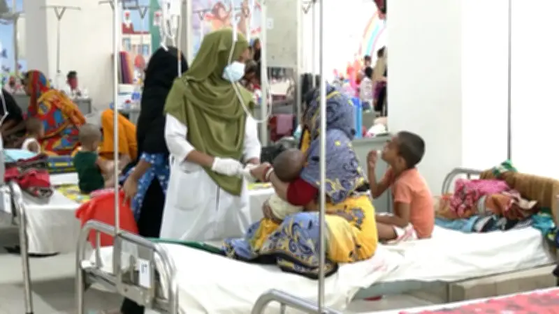 হামের উপসর্গ নিয়ে হাসপাতালে ৭৩ রোগী ভর্তি