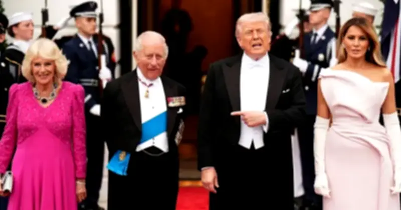ব্রিটিশ রাজা চার্লসের মার্কিন সফর: ট্রাম্পের মায়ের ক্রাশ ও রসিকতা