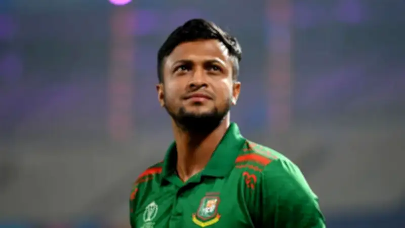 বিশ্বকাপ না খেলা ছিল অন্তর্বর্তী সরকারের বড় ব্লান্ডার: সাকিব