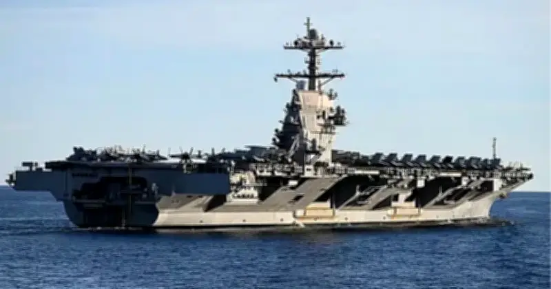 রেকর্ড ৩০০ দিন পর দেশে ফিরছে ইউএসএস জেরাল্ড আর ফোর্ড