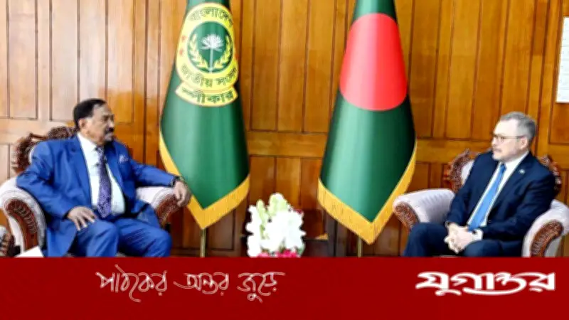 রাশিয়ার রাষ্ট্রদূতের স্পিকারের সঙ্গে সাক্ষাৎ, নানা বিষয়ে আলোচনা