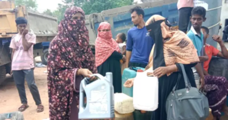 মাগুরায় জ্বালানি সংকটে নারীরা লাইনে, কৃষিকাজ রক্ষায় তেল সংগ্রহে নামছেন