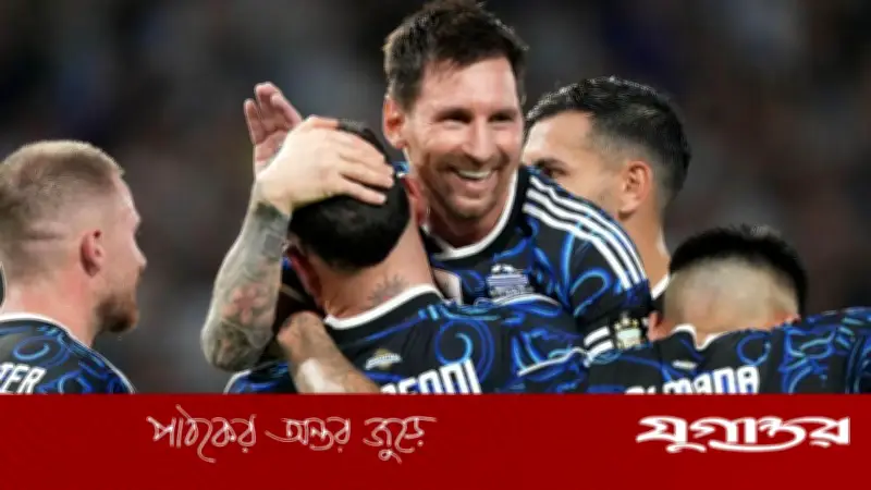 আর্জেন্টিনার দাপুটে জয়: জাম্বিয়াকে ৫-০ গোলে উড়িয়ে দিল মেসির দল