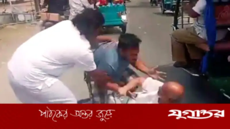 নিজ জমিতে স্থাপনা নির্মাণে আওয়ামী লীগ নেতাদের হামলা, বৃদ্ধ মালিক আহত