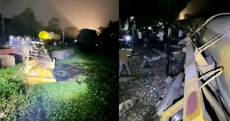 হবিগঞ্জে তেলবাহী ট্রেন লাইনচ্যুত, সিলেটের সঙ্গে সারাদেশের রেল যোগাযোগ বন্ধ