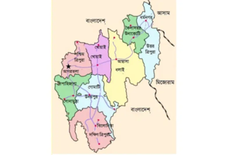 ত্রিপুরার ধলাইয়ে বিজেপি মিছিলে হামলা, ১৫ নিরাপত্তাকর্মী আহত