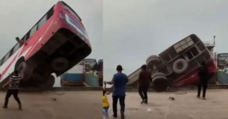 দৌলতদিয়া ফেরিঘাটে বাস দুর্ঘটনা: তদন্তে নিরাপত্তা ঘাটতি ও যান্ত্রিক ত্রুটির প্রমাণ