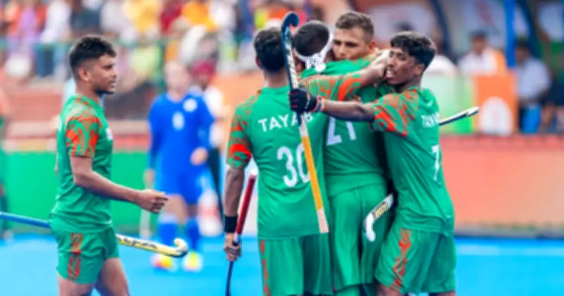 এশিয়ান গেমস বাছাই হকিতে বাংলাদেশের রোমাঞ্চকর জয়: চাইনিজ তাইপেকে ৪-৩ গোলে হারালো