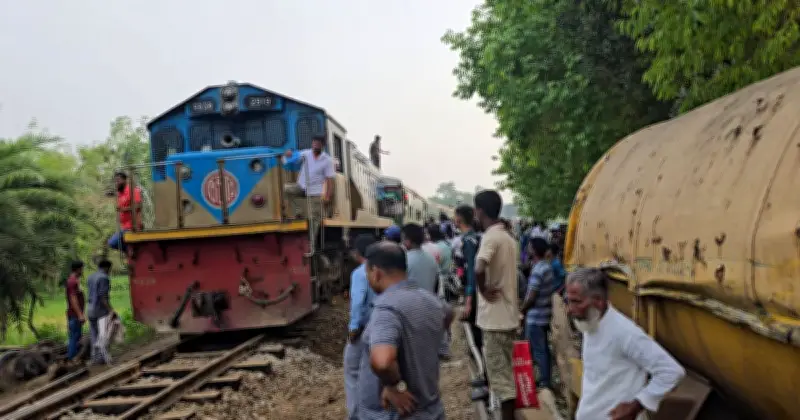 হবিগঞ্জের মাধবপুরে জ্বালানি তেলবাহী ট্রেন লাইনচ্যুত: ১৯ ঘণ্টা পর রেল যোগাযোগ স্বাভাবিক