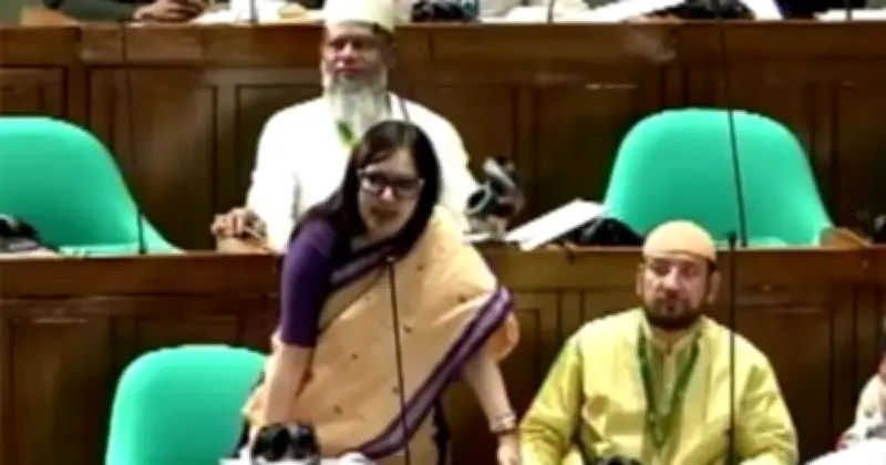 সংসদে নারী সদস্যদের বিরুদ্ধে কুৎসিত ভাষার অভিযোগ, বিচার দাবি রুমিন ফারহানার
