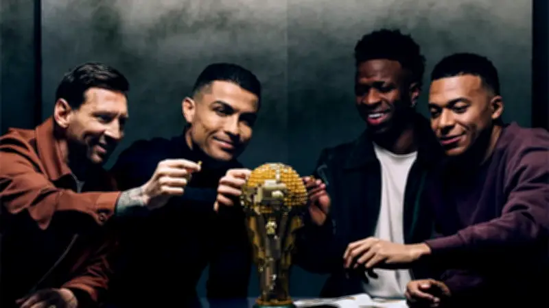 লেগোর নতুন ফুটবল কালেকশনে মেসি-রোনালদো-এমবাপ্পে-ভিনির মিনিফিগার