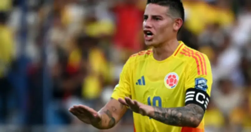 কলম্বিয়ার ফুটবল অধিনায়ক জেমস রদ্রিগেজের মারাত্মক পানিশূন্যতায় হাসপাতালে ভর্তি