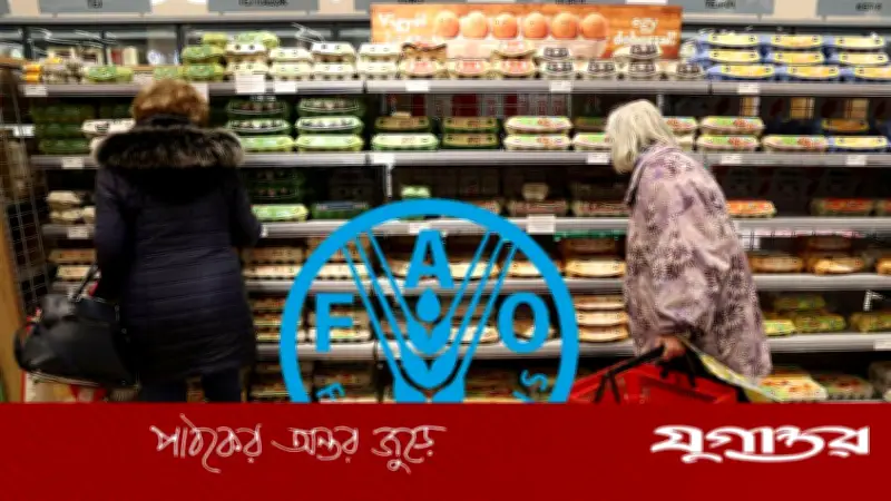 জ্বালানি খরচ বৃদ্ধিতে বৈশ্বিক খাদ্যমূল্য মার্চে ২.৪ শতাংশ বেড়েছে: জাতিসংঘের প্রতিবেদন
