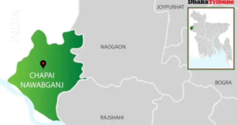 চাঁপাইনবাবগঞ্জে মাদক চোরাচালানকারীদের গ্রেপ্তার, ট্রাক থেকে উদ্ধার ৪৯.৫ কেজি গাঁজা