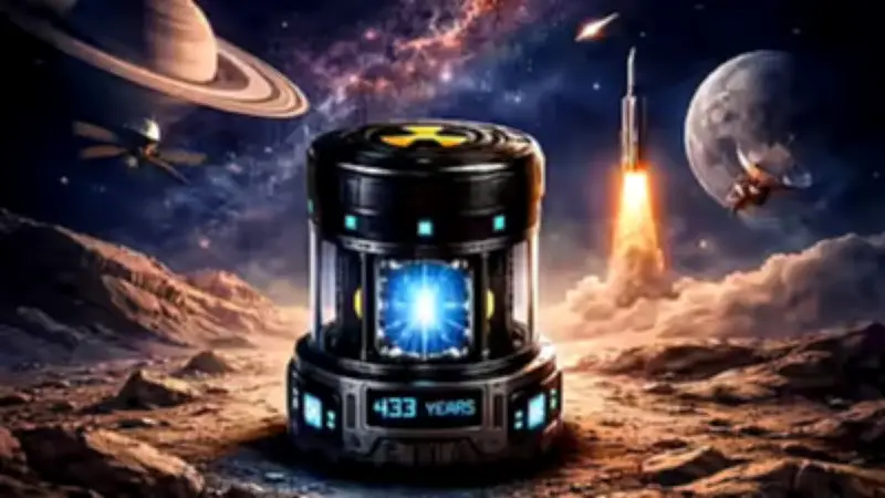 মহাকাশ অভিযানে বিপ্লব আনতে ৪৩৩ বছর টিকে থাকবে নিউক্লিয়ার ব্যাটারি