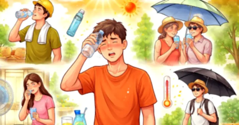দেশজুড়ে তাপমাত্রা বৃদ্ধি: হিটস্ট্রোকের ঝুঁকি ও প্রতিরোধে জরুরি সতর্কতা