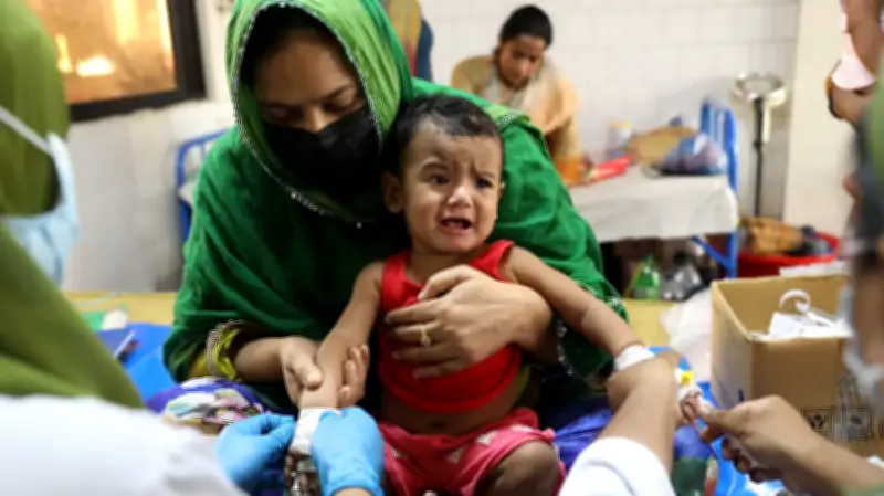 ঢাকার সংক্রামক ব্যাধি হাসপাতালে হামের প্রকোপ: শিশু রোগীদের চিকিৎসায় শয্যাসংকট